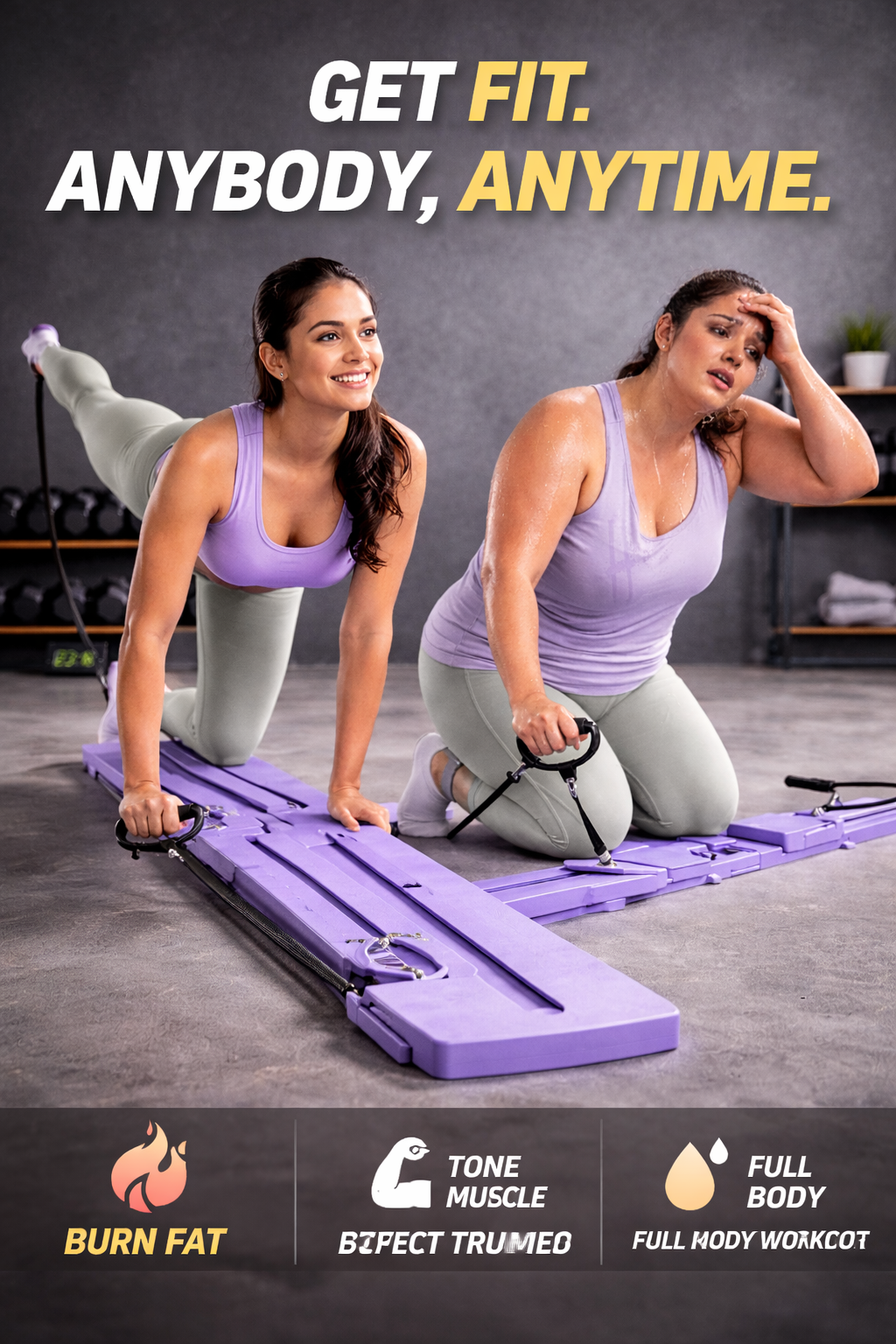 Tabla de abdominales de Pilates